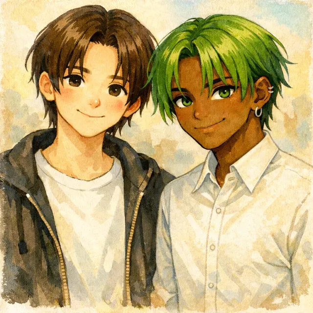 岳とゼブの画像1