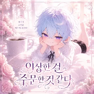 이상한 걸 주문한 것 같다