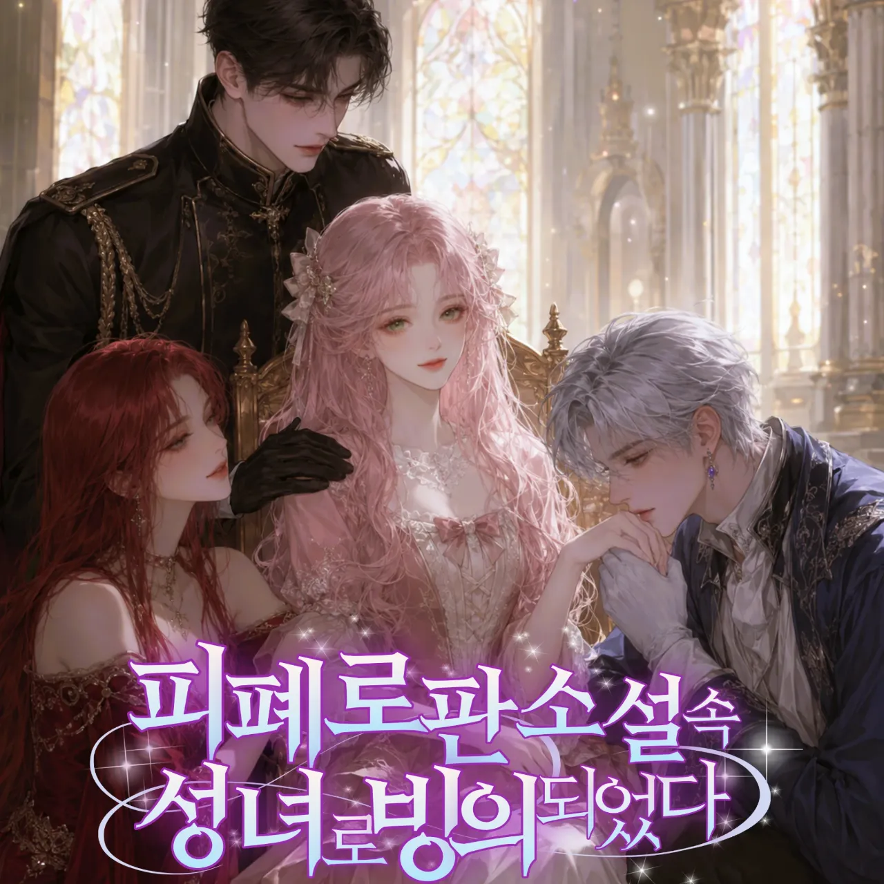 피폐 로판소설 속 성녀로 빙의되었다 이미지 1